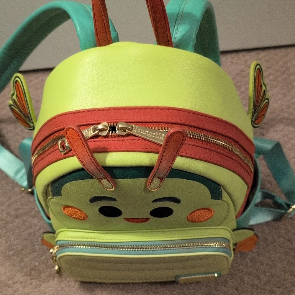 Loungefly Pixar A Bug's Life Heimlich Backpack Like New No Tags